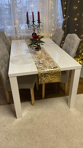 Продам глянцевый стол. Размеры 160x90 (3 фото из 3)