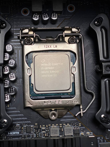 Intel Core i7-10700KF + G.Skill Trident Z Neo 32GB +Emaplaat