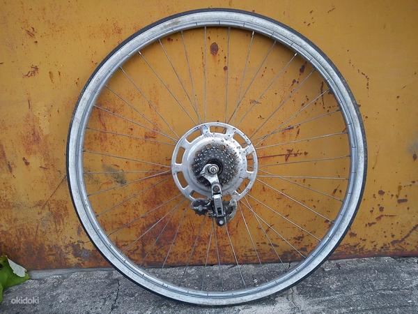 Jalgratta tagumine ratas (foto #1)