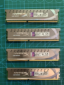 Mälu Kingston HyperX 16GB (4 x 4GB) 1600MHz DDR3 RAM (1 foto / 1)