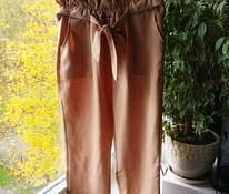 Длинные бежевые брюки S / M