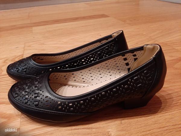 Женские туфли черные новые размер 38 (фото #1)