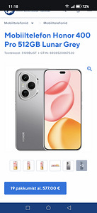 Honor 400 Pro, 512GB. (1 фото из 3)
