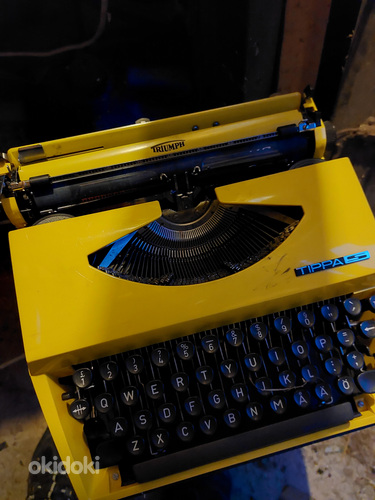 Kirjutusmasin trükimasin Triumph Tippa S (foto #1)