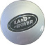 Колпачок (заглушка) на диски Land Rover 63 мм silver green (фото #1)