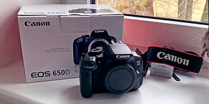 Canon EOS 650D / Rebel T4i — черный (только корпус)