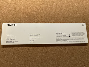 Apple Watch Midnight Leather Link Band 45mm (3 foto / 3)