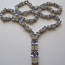Серебряное ожерелье с танзанитами (фото #2)