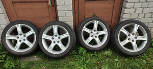 5x114.3 Колеса Lexus/Toyota с шипами 4шт 7/7.5мм (1 фото из 7)