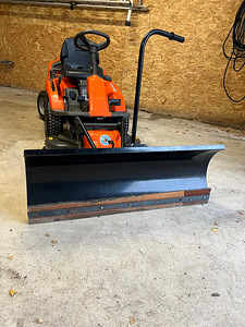 Husqvarna r213c raider murutraktor + lumesahk (3 foto / 7)