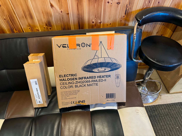 Veltron Premium LED infrapuna terrassisoojendi 2000 W