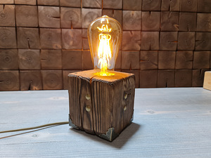 "Loft Style" kodu öövalgus, eksklusiivne romantiline lamp (3 foto / 7)
