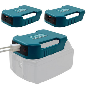 Laadija akupank USB + USB type C Adapter Makita 18V aku jaok (1 foto / 6)