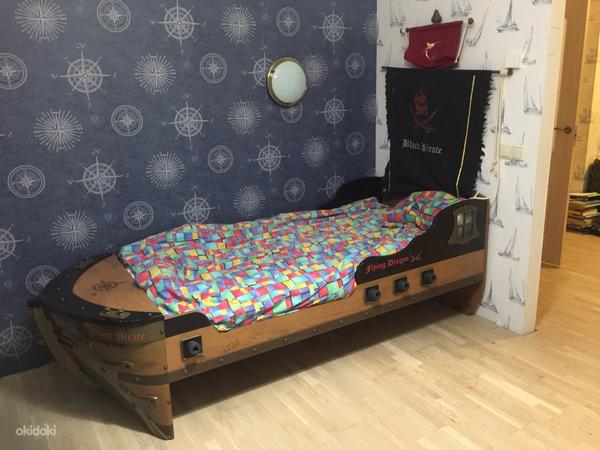 Детская кровать кораблик (фото #2)