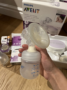 Philips Avent rinnapump + Medela Calma lutipudel (3 foto / 5)