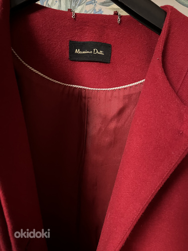 Пальто Massimo Dutti из шерсти и кашемира (фото #5)