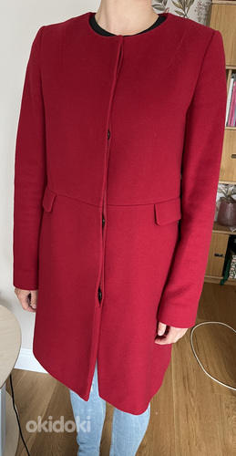 Пальто Massimo Dutti из шерсти и кашемира (фото #7)