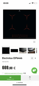 Electrolux EIP6446 integreeritav induktsioonpliit (2 foto / 9)