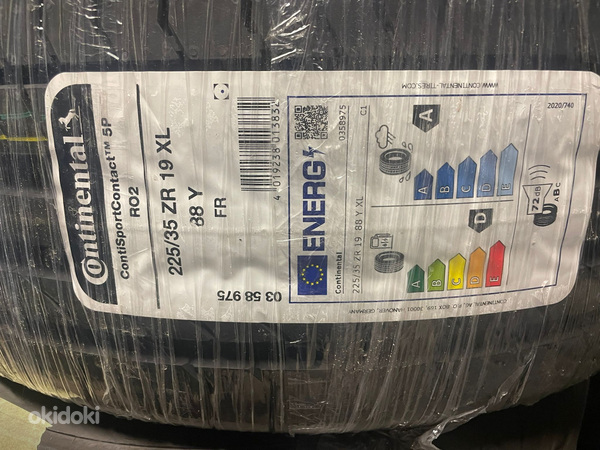 Continental ContisportContact 5P 225/35 R19
