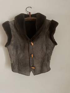 Lambanahast naiste vest (3 foto / 3)