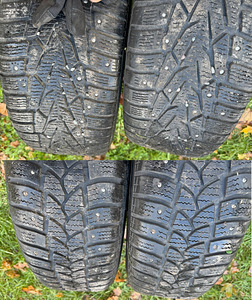R16 naastrehvid / talverehvid plekkvelgedel / velgedel 4tk (3 foto / 3)