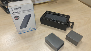 ORICO 20Gbps M.2 NVMe SSD Enclosure Adapter,USB3.2 Gen2 (7 foto / 9)