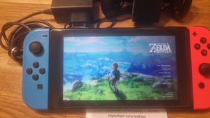 NINTENDO SWITCH täis komlekt pakkendiga (1 foto / 10)