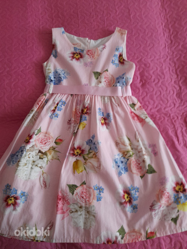 Нежное платье для девочки 128. (фото #1)