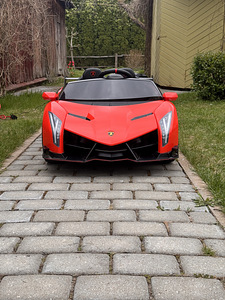 Laste elektriauto Lamborghini Veneno (6 foto / 10)