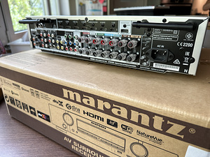 AV resiiver: Marantz NR 1606, Hõbedane (2 foto / 2)