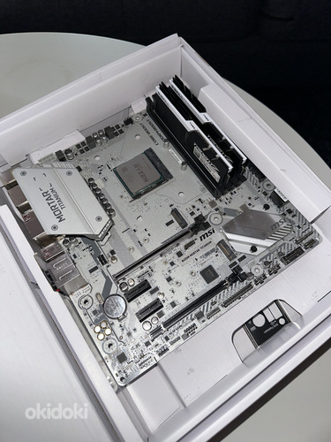 B450M Mortar Titanium + Ryzen 2600x + DDR4 32GB 3200 CL16