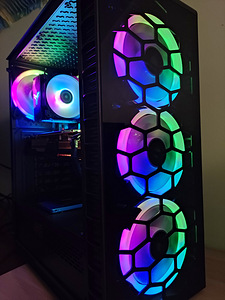 Gaming PC ASUS GTX 1070Ti 8GB,i5-7400,16GB DDR4,240 GB SSD (1 foto / 5)