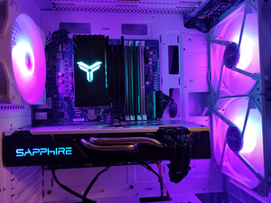 2)Valge mänguriarvuti RX 570 8GB,i5-2500,12GB DDR3,240GB SSD (3 foto / 5)