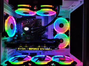 Mänguri PC GTX 1080TI 11GB,i5-11400F, 16GB DDR4,512GB SSD (1 foto / 9)