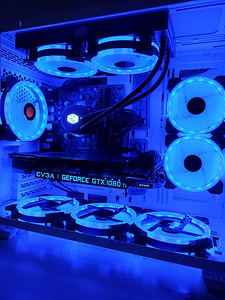 Mänguri PC GTX 1080TI 11GB,i5-11400F, 16GB DDR4,512GB SSD (8 foto / 9)