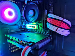 Mänguriarvuti RX 6600 XT,RYZEN 5 5500,16GB DDR4,1TB NVME (6 foto / 10)