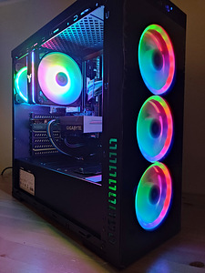 Mänguriarvuti RX 6600 8GB,RYZEN 5 5500,16GB DDR4,500GB NVME (1 foto / 8)