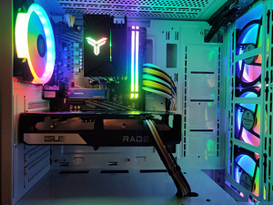 AMD Mänguriarvuti RX 6600 8GB,RYZEN 5 4500,16GB DDR4,512GB N (3 foto / 7)