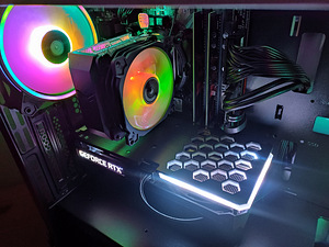 Mänguriarvuti RTX 3060Ti 8GB/i7-7700/16GB RAM/380GB SSD (3 foto / 10)