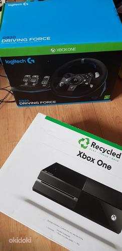Logitech G920 (Xbox One + PC) руль и педали (фото #2)