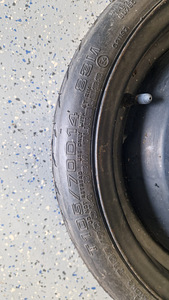 Запасное колесо Yokohama 105/7 R14, 4*114.3 (2 фото из 4)