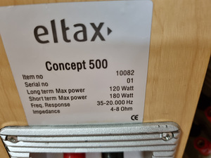 Eltax Concept 500 3-Way Loudspeaker System (4 foto / 4)
