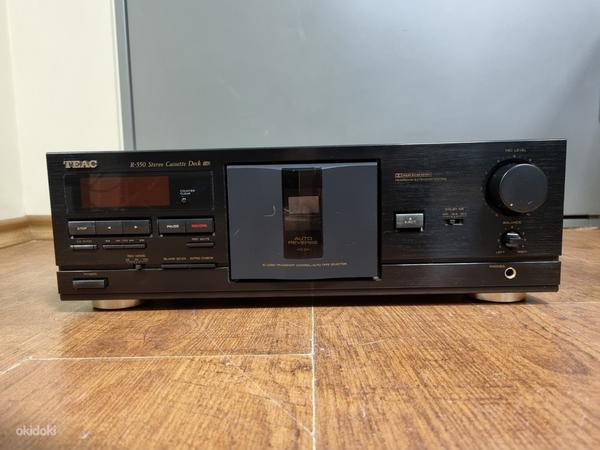 TEAC R-550 Auto Reverse Cassette Deck, 2 toon võlli (фото #1)