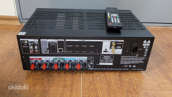 Интегрированный сетевой ресивер Denon AVR-X1000 (фото #3)
