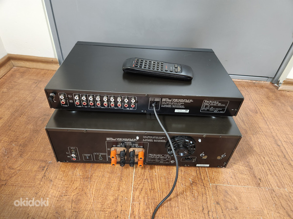 Technics SU-C800 ja Technics SE-A800S Stereo Power Amplifier (foto #3)