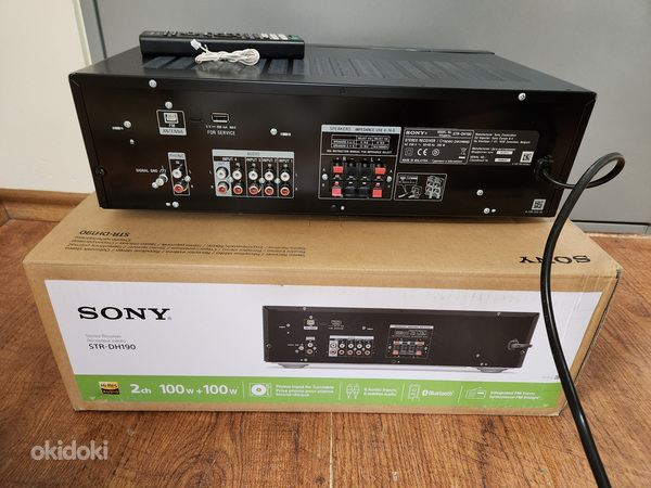 Sony STR-DH190 FM стерео ресивер USB,BT. (фото #3)