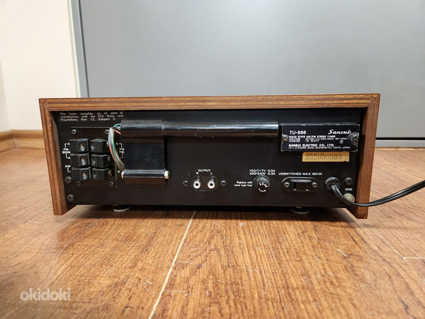 Sansui TU-666 Solid State HiFi AM/FM Stereo Tuner (foto #3)