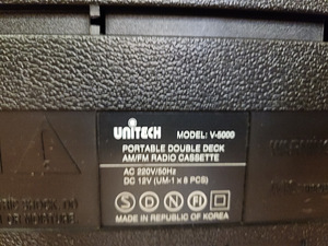 Unitech v-5000 hifi (4 foto / 5)
