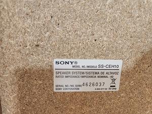 Sony ss-CEH 10 (4 фото из 4)