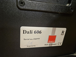 DALI 606 HiFi напольные колонки (4 фото из 4)